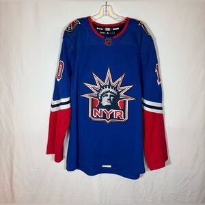Adidas New York Rangers #10 Panarin Reverse Retro 2.0 Hockey Jersey 52